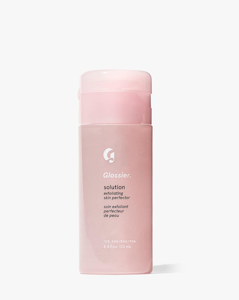 pink solution bottle